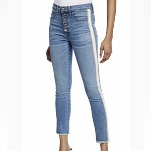 Veronica Beard Jeans Debbie 0” Skinny Wash Grotto Sz 24